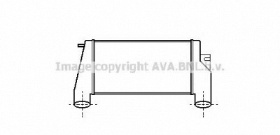 AVA QUALITY COOLING fd4144 -  Интеркулер